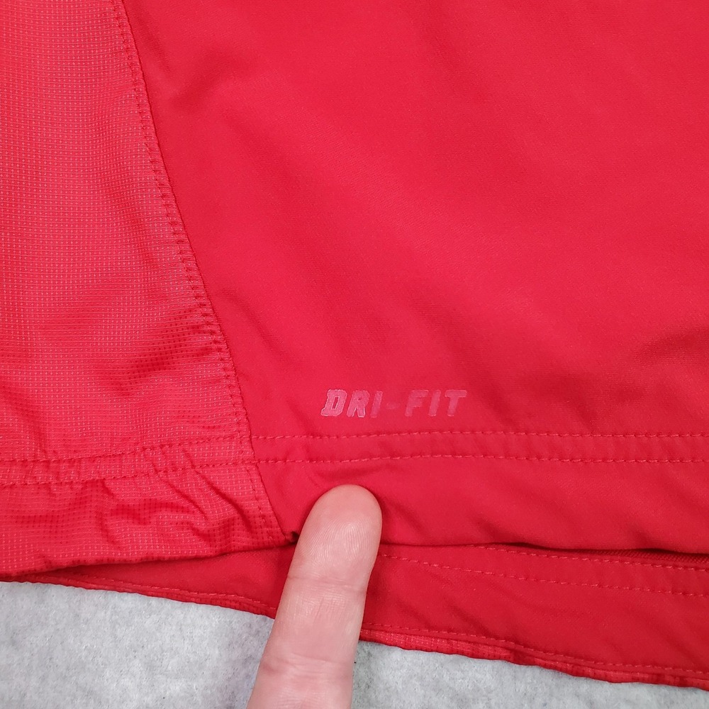 Nike Boston Red Sox Jacket Pullover Mens Large Red MLB Baseball Dri-FIT Warm Up - Picture 4 of 11